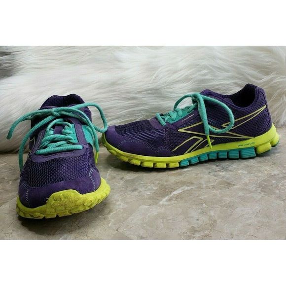 reebok fluorescent shoes